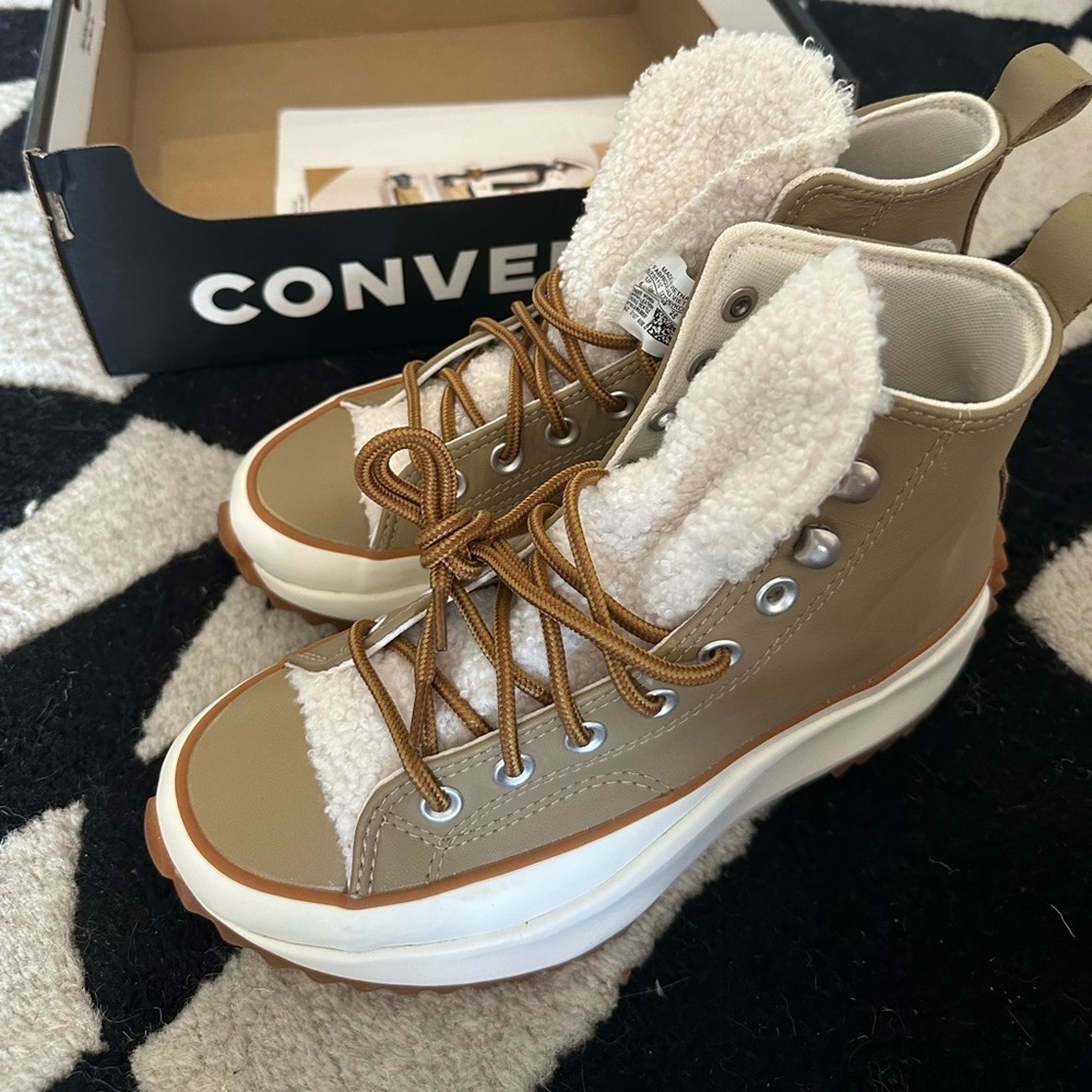 brand new winter converse run star hike